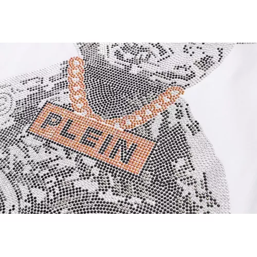 Replica Philipp Plein PP T-Shirts Short Sleeved For Men #1296105 $27.00 USD for Wholesale