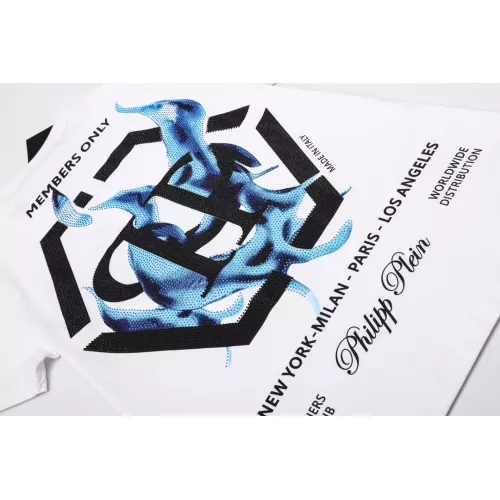 Replica Philipp Plein PP T-Shirts Short Sleeved For Men #1296141 $27.00 USD for Wholesale