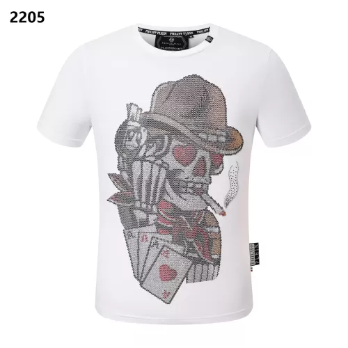 Philipp Plein PP T-Shirts Short Sleeved For Men #1296192 $27.00 USD, Wholesale Replica Philipp Plein PP T-Shirts