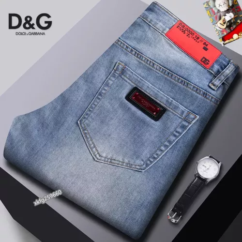 Dolce &amp; Gabbana D&amp;G Jeans For Men #1297846 $48.00 USD, Wholesale Replica Dolce &amp; Gabbana D&amp;G Jeans