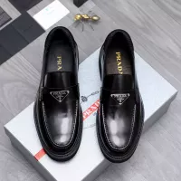 $96.00 USD Prada Leather Shoes For Men #1291984