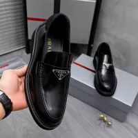 $96.00 USD Prada Leather Shoes For Men #1291984