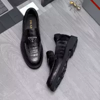 $96.00 USD Prada Leather Shoes For Men #1291992