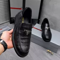$96.00 USD Prada Leather Shoes For Men #1291992
