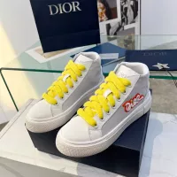 $108.00 USD Christian Dior High Top Shoes For Women #1292079