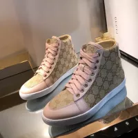 $76.00 USD Gucci High Tops Shoes For Women #1292141
