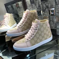 $76.00 USD Gucci High Tops Shoes For Women #1292141