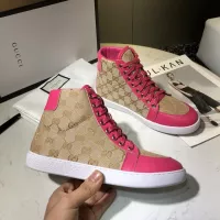 $76.00 USD Gucci High Tops Shoes For Women #1292142