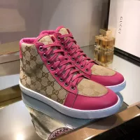 $76.00 USD Gucci High Tops Shoes For Women #1292142
