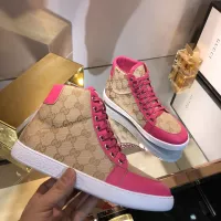 $76.00 USD Gucci High Tops Shoes For Women #1292142