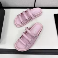 $102.00 USD Chanel Slippers For Women #1292225