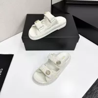 $102.00 USD Chanel Slippers For Women #1292240