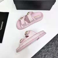 $102.00 USD Chanel Slippers For Women #1292246