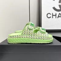 $105.00 USD Chanel Slippers For Women #1292259