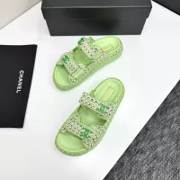 $105.00 USD Chanel Slippers For Women #1292259