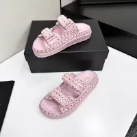 $105.00 USD Chanel Slippers For Women #1292260
