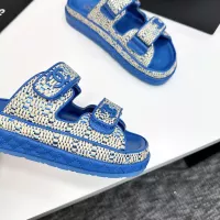 $105.00 USD Chanel Slippers For Women #1292261