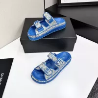 $105.00 USD Chanel Slippers For Women #1292261