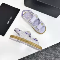 $105.00 USD Chanel Sandal For Women #1292265