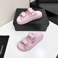 $108.00 USD Chanel Slippers For Women #1292273