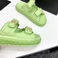 $108.00 USD Chanel Slippers For Women #1292276