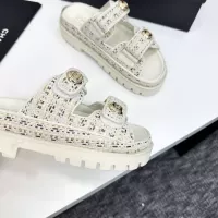 $108.00 USD Chanel Slippers For Women #1292286