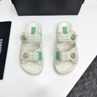 $102.00 USD Chanel Slippers For Women #1292293