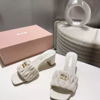 $92.00 USD MIU MIU Slippers For Women #1292323