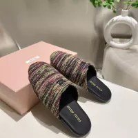 $92.00 USD MIU MIU Slippers For Women #1292331