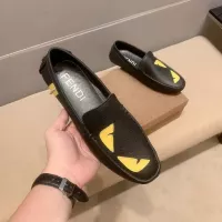 $76.00 USD Fendi Leather Shoes For Men #1292349