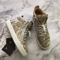 $102.00 USD Giuseppe Zanotti High Tops Shoes For Men #1292367