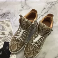 $102.00 USD Giuseppe Zanotti High Tops Shoes For Men #1292367