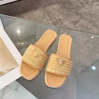 $92.00 USD Prada Slippers For Women #1292439