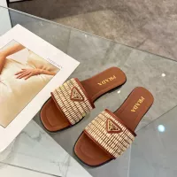 $92.00 USD Prada Slippers For Women #1292440