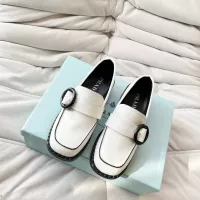 $102.00 USD Prada Leather Shoes For Women #1292460