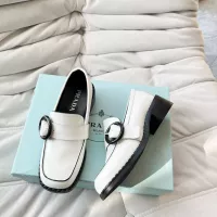 $102.00 USD Prada Leather Shoes For Women #1292460