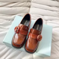 $102.00 USD Prada Leather Shoes For Women #1292461