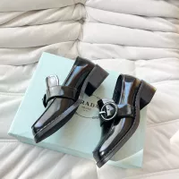 $102.00 USD Prada Leather Shoes For Women #1292462