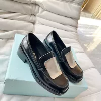 $102.00 USD Prada Leather Shoes For Women #1292482