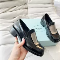 $102.00 USD Prada Leather Shoes For Women #1292482