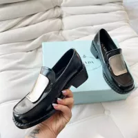 $102.00 USD Prada Leather Shoes For Women #1292482