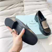 $102.00 USD Prada Leather Shoes For Women #1292482