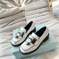 $102.00 USD Prada Leather Shoes For Women #1292483