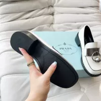 $102.00 USD Prada Leather Shoes For Women #1292483