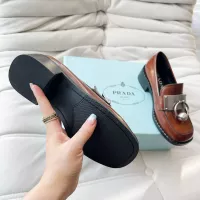 $102.00 USD Prada Leather Shoes For Women #1292484