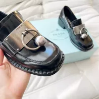 $102.00 USD Prada Leather Shoes For Women #1292485