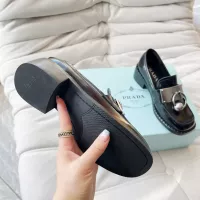 $102.00 USD Prada Leather Shoes For Women #1292485