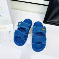 $96.00 USD Christian Dior Slippers For Women #1292646
