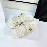 $96.00 USD Christian Dior Slippers For Women #1292654