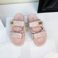 $96.00 USD Christian Dior Slippers For Women #1292655